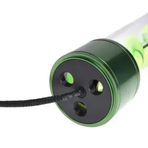 Резервоар Alphacool Eisbecher Helix 250 мм Зелен детайл на резбата и капацитета