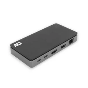 ACT Докинг станция USB-C 4K 2 x HDMI Ethernet USB-C 3x USB-A основен продукт снимка