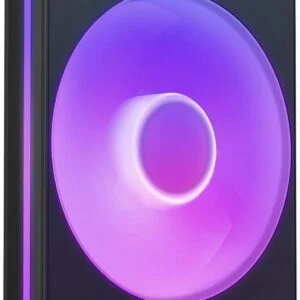 Комплект вентилатори NZXT F360 Black RGB Core основна снимка с три вентилатора