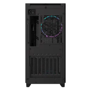 Кутия Gigabyte AORUS C400 GLASS - Mid Tower изглед на страничния панел с закрепване