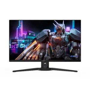 Геймърски монитор GIGABYTE AORUS FO27Q5P основен изглед отпред
