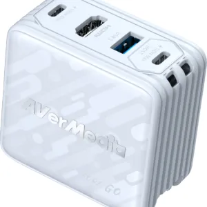 Зарядна станция AverMedia Core Go GC313 White основен изглед на продукта