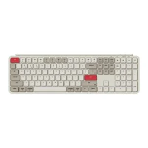 Безжична клавиатура Keychron B6 Pro Ultra-Slim - Retro Red продуктна снимка отпред