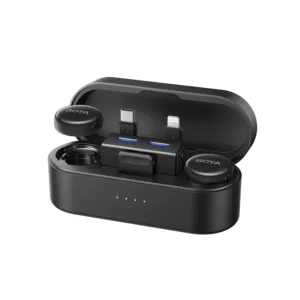 Безжична система микрофони BOYA BOYALINK 3-01 с lightning и USB-C основен продукт