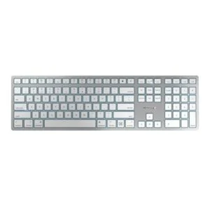 CHERRY KW9100 SLIM за MAC продуктова снимка безжична slim клавиатура с подсветка