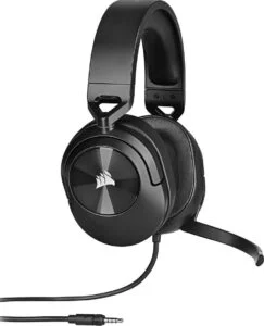 Геймърски слушалки с микрофон Corsair HS55 Carbon - основен продуктен изглед