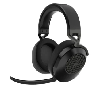 Геймърски слушалки с микрофон Corsair HS65 v2 Carbon Black основна снимка