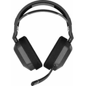 Геймърски слушалки с микрофон Corsair HS80 MAX Steel Grey - основен продукт снимка