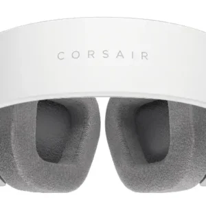 Corsair HS80 MAX White геймърски слушалки с видим микрофон