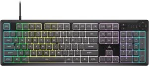 Геймърскa мембранна клавиатура Corsair K55 Core RGB - основна продуктова снимка