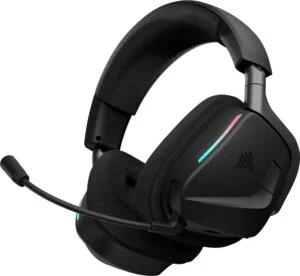 Геймърски безжични слушалки с микрофон Corsair VOID MAX v2 - Carbon основна продуктова снимка