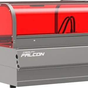 Детайл на работната площ на Creality Falcon2 Pro 22W с лазерна глава