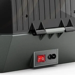 Сушилня за филаменти Creality Space Pi Plus в работен режим с включен дисплей