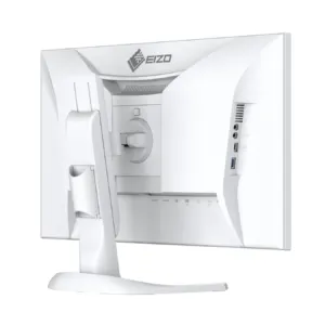 Бял монитор EIZO FlexScan EV2740X с широк 16:9 формат на екрана