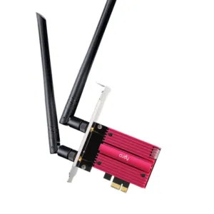 Мрежова карта Cudy WE9300 PCIe 3-бандов WiFi 7 с Bluetooth 5.4 продуктова снимка