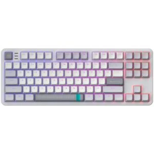 Геймърскa механична клавиатура Dark Project ALU87 Daylight RGB основен изглед отпред