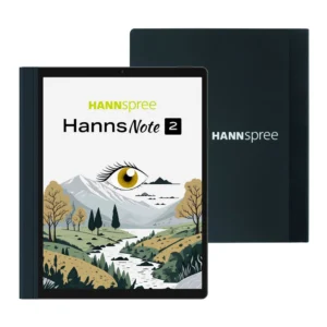 Електронен четец Hannspree HannsNote2 64GB Black предна страна с включен екран