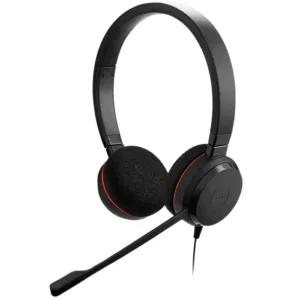 Слушалки с микрофон Jabra Evolve 20 UC Duo USB основен продукт снимка