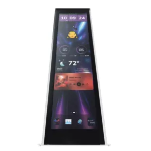 Допълнителен Екран HYTE Y70 - Touch показан в работна среда
