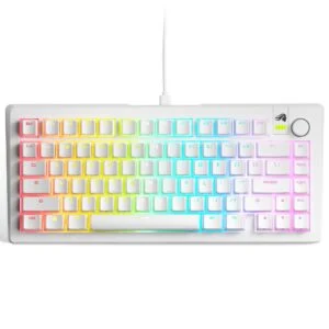 Геймърска механична клавиатура Glorious GMMK 3 75% White Fox Linear Switches основна снимка