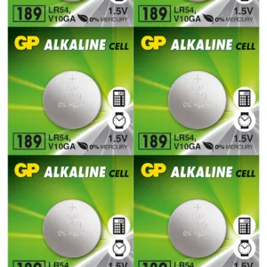 Бутонна алкална батерия GP189 LR-1130 10 броя опаковка продукт снимка