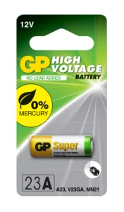 Алкална батерия GP 12 V 1бр. blister за аларми А23 снимка на продукта отпред