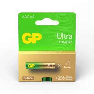 Алкална батерия GP ULTRA LR03 AAA 4 броя в блистер 1.5V GP GP24AU основна продуктова снимка