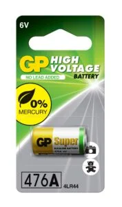 Алкална фото батерия 4LR44 -1бр. 476A GP снимка на продукта отпред