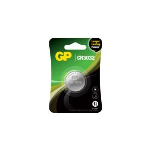 Литиева бутонна батерия GP CR-3032 3V 1 бр. в блистер продукт снимка отпред
