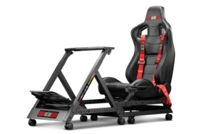 Геймърски стол Next Level Racing Cockpit Racing Simulator GT Track основен изглед с пълна конфигурация