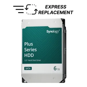 Хард диск SYNOLOGY HAT3300 NAS 6TB Plus Series SATA 3.5 инча продуктова снимка отпред