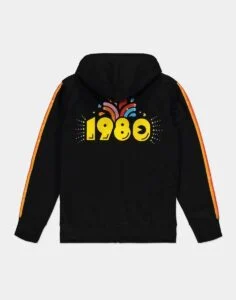 Суичър DIFUZED Pac-man - 1980 - Men's Zipper 2XL черен основно изображение