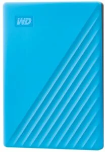 Външен хард диск Western Digital My Passport 2TB 2.5" - Син продукт снимка отпред