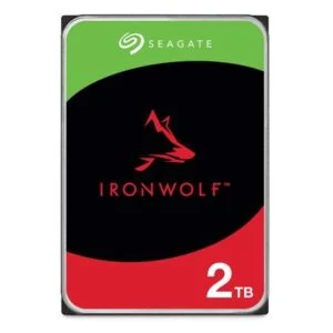 Хард диск SEAGATE IronWolf 2TB ST2000VN003 продуктова снимка с видима етикетна информация