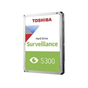Хард диск TOSHIBA Surveillance S300 6TB 5400/5700rpm 256MB SATA 3 продуктова снимка с видим интерфейс и капацитет