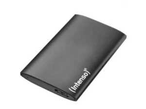 Intenso External SSD 1TB Premium black продуктова снимка на външен SSD диск