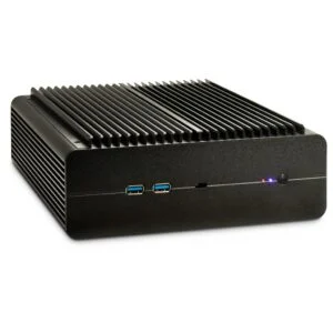 Кутия InterTech за Mini-ITX 2 x USB 3.0 основен изглед отпред