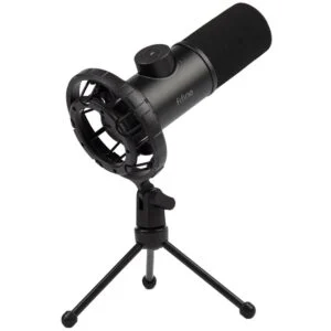 Настолен микрофон FIFINE K658 Dynamic RGB - Black основен продукт снимка
