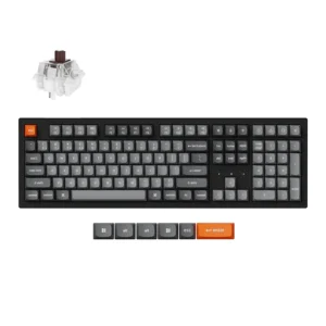 Механична клавиатура Keychron K10 Max QMK/VIA Full Size с RGB подсветка и Keychron Super Brown Switch