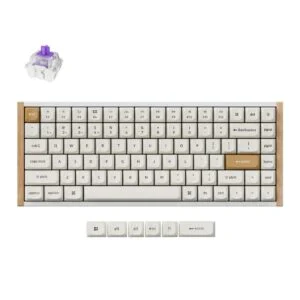 Геймърска механична клавиатура Keychron K2 HE Special Edition White - Wireless продуктова снимка