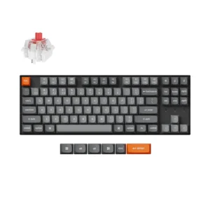 Механична клавиатура Keychron K8 Max QMK/VIA TKL с RGB подсветка и безжична връзка в продуктов кадър