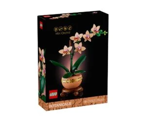 LEGO Botanicals Mini-Orchidee 10343 основен изглед на модела с цветя