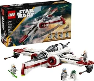 LEGO Star Wars ARC-170 Starfighter 75402 основен изглед на комплекта