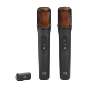 Безжични микрофони JBL EasySing Mics основна продуктова снимка с USB-C донгъл