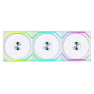 Вентилатори 3бр Lian Li UNI FAN SL Wireless ARGB PWM 120 мм Бели + Контролер основна снимка