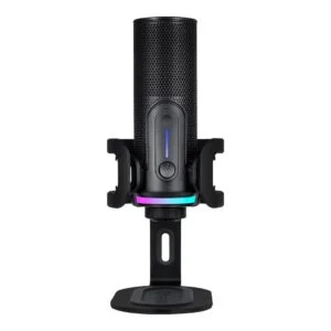 Настолен микрофон Streamplify MIC Pro основен изглед с USB и кабел