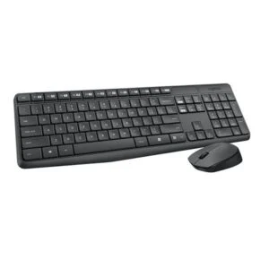 Kомплект безжични клавиатура с мишка Logitech MK235 Тъмносив основна снимка на продукта