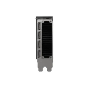 PNY RTX A4500 видео карта с детайлен изглед на охлаждащата система