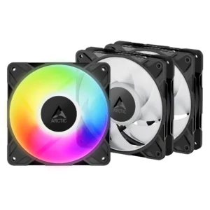 Комплект вентилатори ARCTIC P12 Pro A-RGB LN 120mm PWM 3-Pack основна продуктова снимка