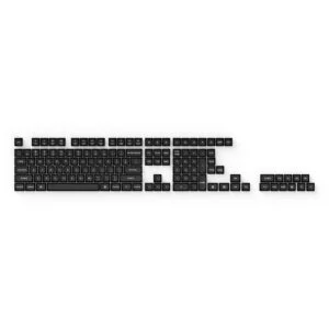 Капачки за механична клавиатура Keychron Double Shot KSA PBT Full Keycap Set 137 Keycaps в черен цвят